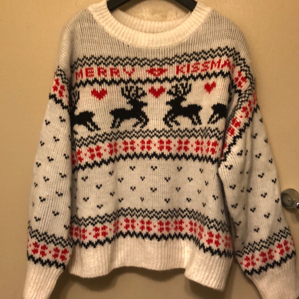 Oversized cozy sweater